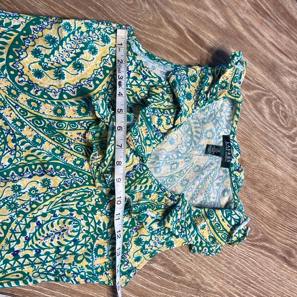 Ralph Lauren Lauren women ruffle top size XS - Picture 3 of 6